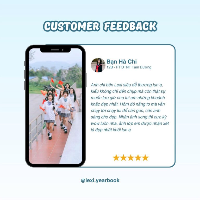 [Review Chân Thực] Chụp Kỷ Yếu Với Lexi Yearbook: “Anh Chị Siêu Dễ Thương, Ảnh Đẹp Nhất Khối Luôn!”