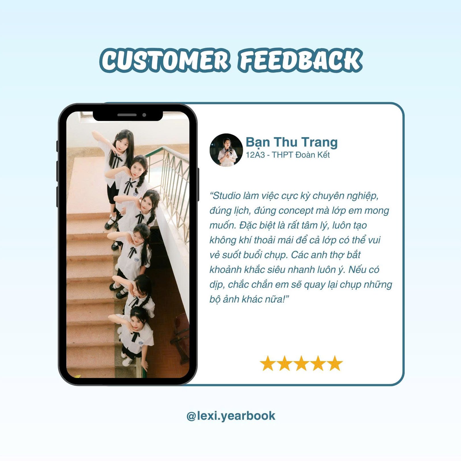 [Review Chân Thực] Trải Nghiệm Chụp Kỷ Yếu Với Lexi Yearbook: “Nếu Có Dịp, Chắc Chắn Em Sẽ Quay Lại!”