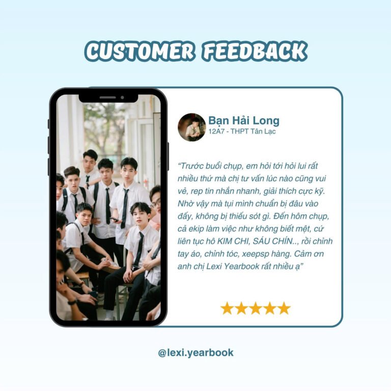 [Review Chân Thực] Chụp Kỷ Yếu Với Lexi Yearbook: Ekip Hỗ Trợ “Từ A Đến Z”, Kết Quả Cực Ưng Ý!